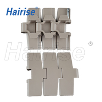 Chaîne de la série Hairise Har880TAB pour ligne de production de bouteilles et de canettes en PET, chaîne à plateaux plats, convoyeur à charnière simple, chaîne droite