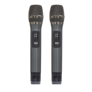 Chất Lượng Cao Âm Thanh Ghi Âm 2 Không Dây Karaoke Mic Cầm Tay <span class=keywords><strong>Microphone</strong></span> Cho Bên Ngoài Trời - Product Image 2