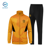 Nouvelle conception Haisay, uniforme de football pour hommes, couleur unie, prix de gros, nouvelle mode, vêtements de football avec impression par sublimation