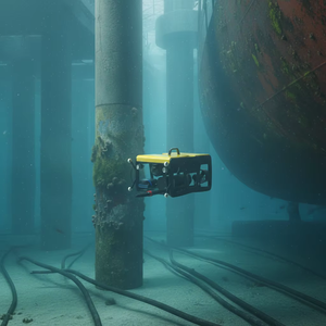 Robot sous-marin ROV à batterie longue durée, surveillance continue, adapté aux équipes de gestion des fermes aquacoles - Product Image 6