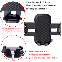 Support de téléphone pour vélo, rotatif à 360 degrés, avec ventouse en ABS, support télescopique pour voiture, lit ou bureau