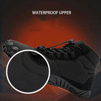 Bottes de randonnée d'hiver imperméables pour hommes de haute qualité 46 Outdoor Men Waterproof Hiking s Winter Snow Boots