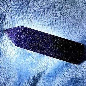 Torre de Cristal de Piedra Arenisca Azul Natural Pulida de Estilo Bohemio al por Mayor para Decoración del Hogar Única y Regalos Navideños - Product Image 6