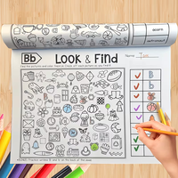 Livre de recherche d'objets cachés captivant pour enfants, livre d'activités d'exploration et de découverte avec des défis de recherche visuelle, cadeau de Noël