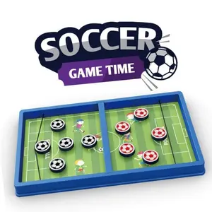 Penjualan terlaris anak-anak Mini papan sepak bola Set mainan 2 pemain tangan kompetitif Catapult jari sepak bola dalam ruangan pesta mainan dengan keluarga