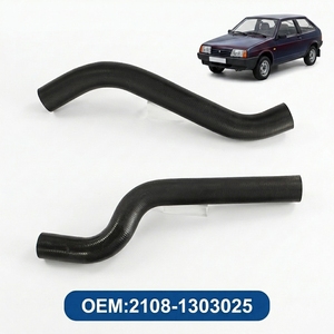 Tuyau de radiateur supérieur EPDM HUAPENG OEM 2108-1303025 pour <span class=keywords><strong>LADA</strong></span> 2108/2109/21099, pièces de rechange automobiles neuves, directement de l'usine - Product Image 1