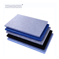 Panneau acoustique en fibre de polyester de couleur personnalisée, panneau décoratif absorbant le son pour la décoration murale du home cinéma