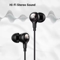 UGREEN EP103 Headphone USB C Berkabel In-Ear dengan Mikrofon dan Kontrol Volume, Isolasi Kebisingan, Port Tipe C