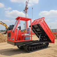 Livraison Gratuite Petit Camion Benne sur Chenilles Tout-Terrain Garantie 1 An