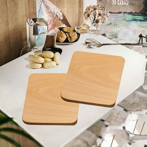 Sous-verre en bois écologique de luxe OEM vente en gros Acacia liège bambou noyer hêtre tapis et tampons - Product Image 3