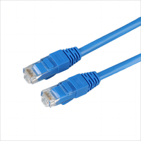 Cable Ethernet RJ45 Cat5e Cat5, Cable de Conexión Plano 8p6c UTP, Cable de Conexión Plano para Redes Interiores
