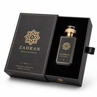 Boîte à parfum de luxe, boîte rigide résistante, logo personnalisé, emballage cadeau, noir, or, feuille d'or, fermeture magnétique, écologique