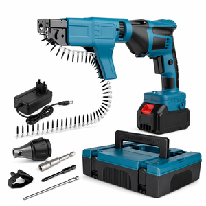 Pistola de Clavos Inalámbrica Industrial de 21V con Alimentación Automática, 2 Baterías de Litio, Longitud de Clavo de 0-3.5 Pulgadas - Product Image 1