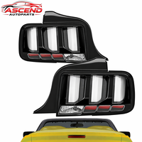 Nouvel ensemble de feux arrière séquentiels à LED pour Mustang 2005-2009, lentille transparente, tube LED blanc, paire gauche et droite, feu arrière, garantie 1 an