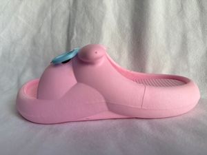 Pantofole Rosa con Suola Antiscivolo da 25 mm, Chiusura con Fibbia, Punta Chiusa, Suola in EVA, Per Tutte le Stagioni, Uso Domestico - Product Image 2