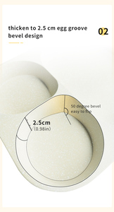 Khỏe mạnh không dính bữa ăn sáng trứng chiên Pan vuông nhôm breef bít tết Chảo không dính 3 trong 1 Fry Pan cảm ứng nồi saute Pan - Product Image 5