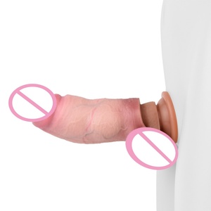 5 Fundas Realistas para Pene, Juguetes Sexuales para Hombres, Funda de Silicona Reutilizable para Pene, Extensor de Pene Masculino, Juguetes y Juegos Sexuales para Adultos, Anillo para Pene - Product Image 3
