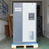 Compresseur à vis Atlas Copco 3 kW FM, performance optimale, alimentation CA 380 V, refroidissement par air, fabriqué en Chine