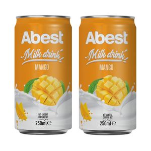 Leche de Fruta Abest Cómoda para Adultos y Niños, 250 ml/Lata, Sabor Mango, Sabor Dulce, Marca OEM/ODM, Alta Calidad - Product Image 1