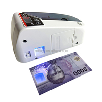 Compteur de billets portable V30 Henry Handy Mini, petit et compact, pour compter l'argent, les billets de banque et les devises