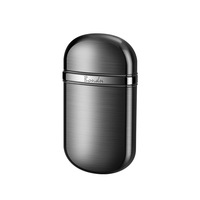 Briquet à flamme rouge miniature rechargeable coupe-vent personnalisé OEM, injection directe de gaz butane, briquets gonflables circulants