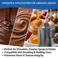 Tanque de Fusión y Mantenimiento de Chocolate Industrial Profesional de Alta Productividad, Automático, de Acero Inoxidable SUS304, con Certificación CE