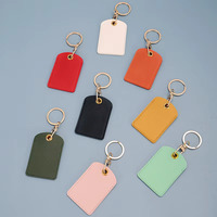 Porte-clés coeur personnalisé en cuir synthétique pour voiture Porte-clés en similicuir avec logo personnalisé pour promotion Porte-clés en cuir artificiel de qualité supérieure