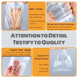 Échantillon Gratuit : Sac de Rangement pour Pain et Sandwiches en LDPE/HDPE, Grand Format, avec Housse Transparente Étanche Anti-Poussière - Product Image 3