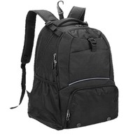 Sac à dos personnalisé résistant à l'eau, sac de transport portable pour raquettes de tennis et de pickleball avec compartiment pour raquette, antivol, pour la gym et les sports