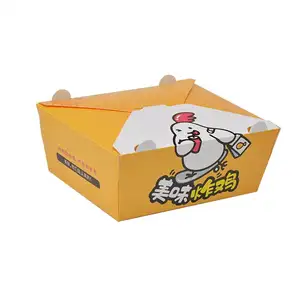 High Quality Cover Packaging Machine Recycle Cake Pizza Folding Cardboard Art For Paper Food Box