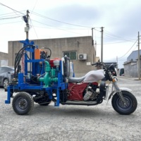 Foreuse de puits d'eau EB200 montée sur remorque, machine de forage profond pour roche, foreuse de puits d'eau polyvalente