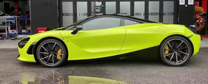 Factory owned PET automotive plastic wrap <strong>vinyl</strong> neon <strong>fluorescent</strong> green yellow transferable adhesive <strong>color</strong>-changing film - Product Image 5