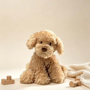 Peluche de <span class=keywords><strong>Cachorro</strong></span> <span class=keywords><strong>Cocker</strong></span> <span class=keywords><strong>Spaniel</strong></span>, Material de Peluche Suave y Corto, Compañero para Niños, Decoración para el Hogar, Regalo - Product Image 5