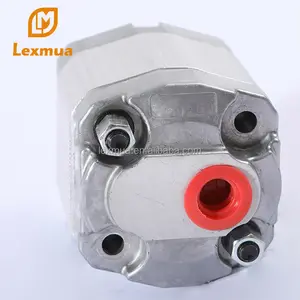 Mini bomba de engranajes de aceite de aluminio, alta presión, en miniatura, 0,25-0,5