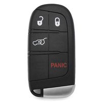Carcasa para Llave Inteligente de Auto con 4 Botones, Funda para Llave con Llave de Emergencia CY24, Chave Remota