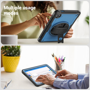Funda Giratoria 360° a Prueba <span class=keywords><strong>de</strong></span> Golpes para <span class=keywords><strong>Tablet</strong></span> <span class=keywords><strong>Samsung</strong></span> Galaxy Tab A9/A11 <span class=keywords><strong>de</strong></span> 8.7 Pulgadas, Cubierta Resistente <span class=keywords><strong>de</strong></span> TPE con Textura Antideslizante - Product Image 6