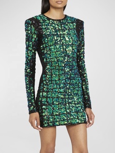 Shop Green Sequin Mini Dresses - Elegant Party Wear