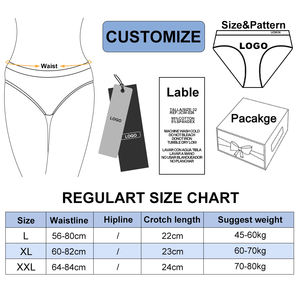 UOKIN-Culotte de bikini en nylon et élasthanne pour femmes, avec dos en dentelle, mélange de couleurs unies, culotte blanche et rose <span class=keywords><strong>sexy</strong></span>, sous-vêtements transparents - Product Image 6