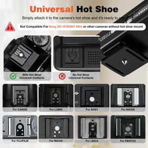 Medalight F20 Chuyên Nghiệp Mini Trên Máy Ảnh Đèn Flash 6200K 400 Hot Giày <span class=keywords><strong>Speedlite</strong></span> Cho Dslr & Máy Ảnh Không Gương GR3 gr4 - Product Image 4