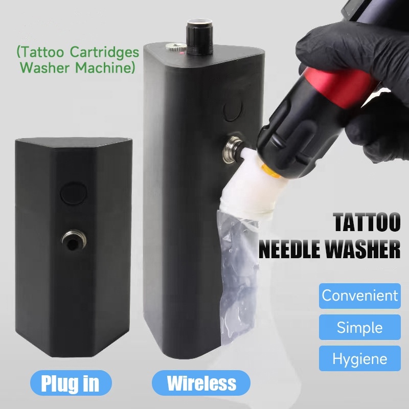 Electric Tattoo Needle Washing Machine - Automatic & Efficient