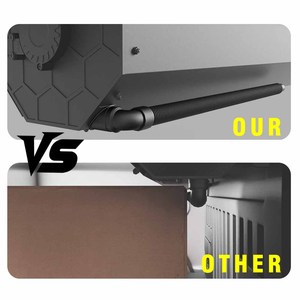 Copertura Rigida Impermeabile per Cassone con Funzionamento Manuale per Toyota Ranger, Luci LED, Installazione Senza Foratura, Retrattile con Chiusura - Product Image 5