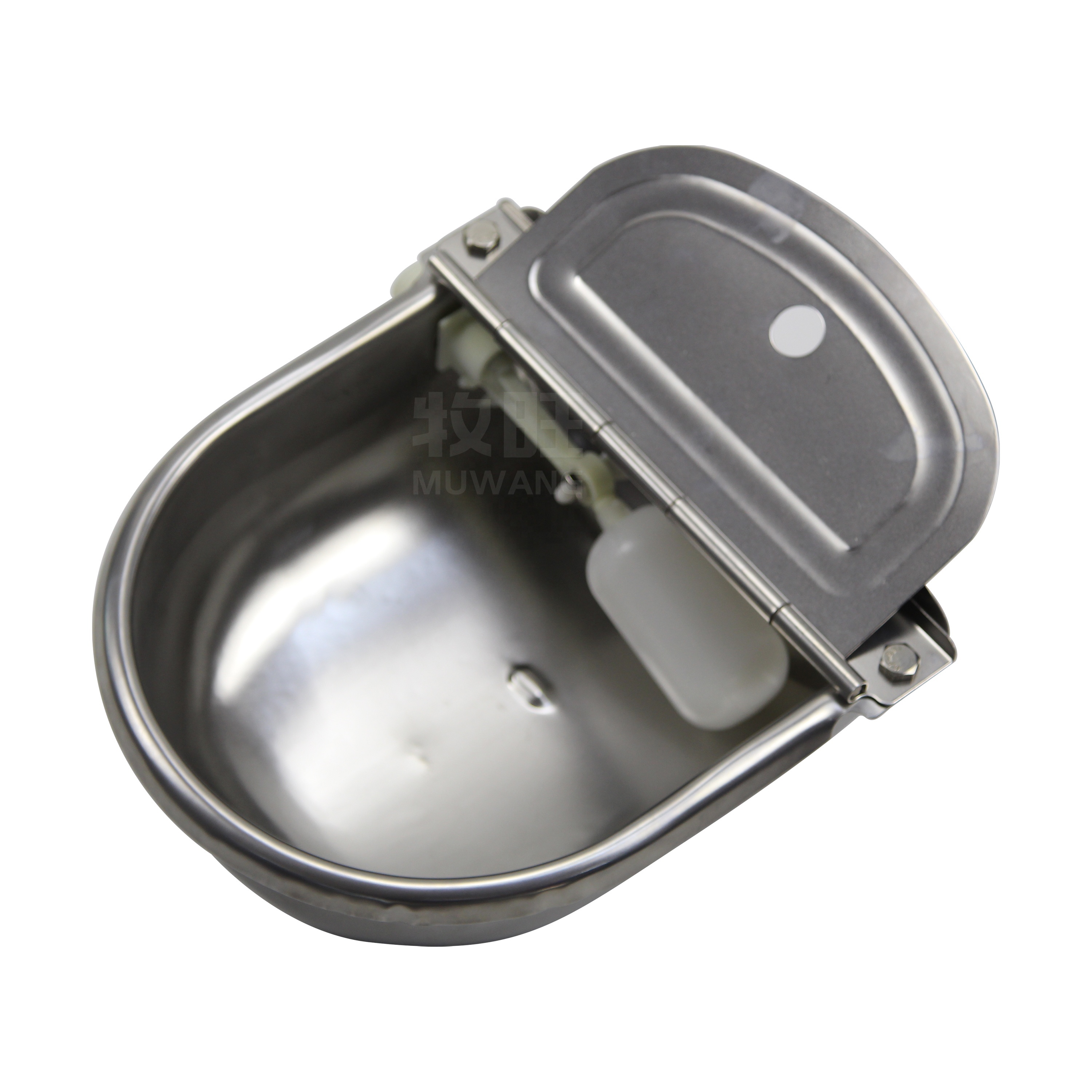Поилка из нержавеющей стали для животных, пластиковая поилка для овец, поилка для коров