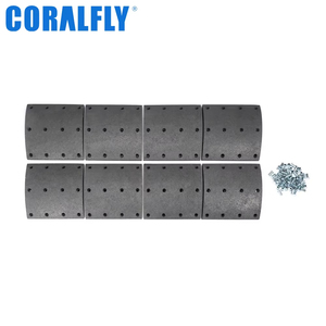 Ventas del fabricante WVA19393 19393 Forro de freno de zapata de camión para <span class=keywords><strong>Scania</strong></span> 551053 551029 751011 551039 751039 551170 - Product Image 1