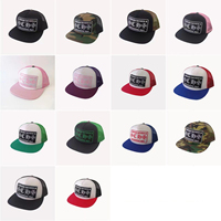 Gorra Trucker Clásica de Algodón de Verano Personalizada de 6 Paneles, Unisex, Estilo Y2K, con Visera Plana y Cierre a Presión para Hombre y Mujer