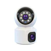 Caméra Dôme Bébé V380 4G Sans Fil 4MP CMOS à Détection Humaine par IA, Audio, PTZ 360°, Double Objectif, pour Intérieur Maison et Bureau - Meilleures Ventes