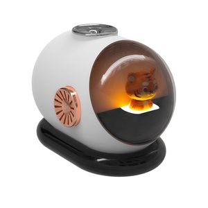 Mini Humidificador Portátil DC 5V/1.0A 280ml con Apagado Automático, Humidificador de Atomización para Oficina y Dormitorio, Blanco, 1200mAh - Product Image 2