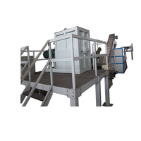 Mélangeur horizontal en acier inoxydable pour poudre sèche de farine de maïs Mélangeur en acier inoxydable Mélangeur à ruban à vis à double usage sec et humide