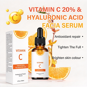Sérum pour le visage à l'acide hyaluronique, à la vitamine C et aux peptides, anti-âge, éclaircissant, hydratant, soin du visage, cosmétiques de style coréen - Product Image 4