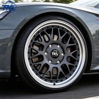 جنوط عجلات مصنوعة من سبائك الألومنيوم بتصميم JDM مقاس 17-22 بوصة، مكونة من قطعتين، مقاسات 6x139.7 و6x135 و6x114.3، بتصميم مقعر عميق، مناسبة لسيارات فولكس فاجن، بي إم دبليو، تويوتا، وهوندا.