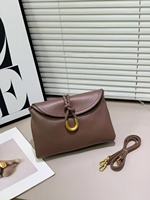 Sac à main bandoulière en cuir de serpent de haute qualité, style Shu Qi, pour femme, modèle Liberta Envelope Clutch